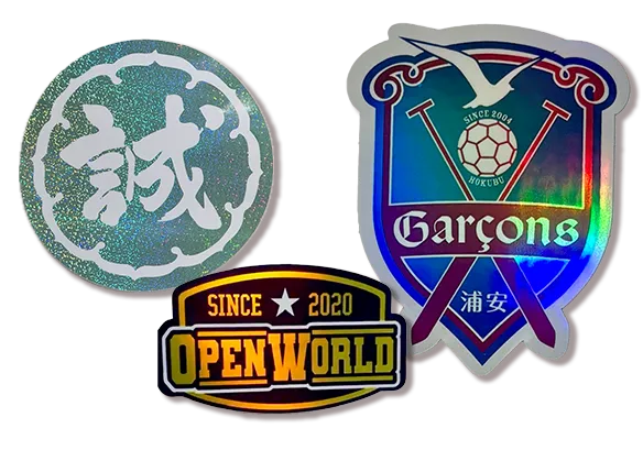 グリッター／ホログラムステッカー